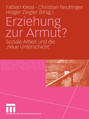 cover image of Erziehung zur Armut?